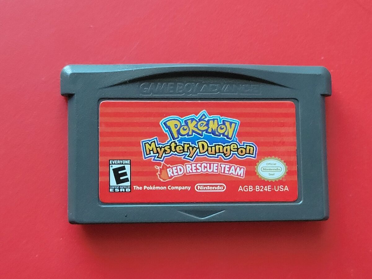 Pokemon Mystery Dungeon: Red Rescue Team Game Boy Advance GBA New Sealed H  Seam 45496737764