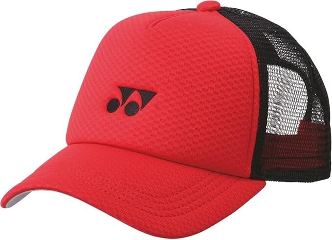 Yonex Cap Mesh Cap 40107 Sunset Red One Size New | eBay