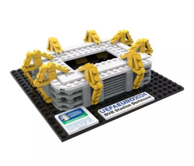 Dortmund Borussia Stadion Steine Bausteine Teile Fussball Stadion EM Lidl