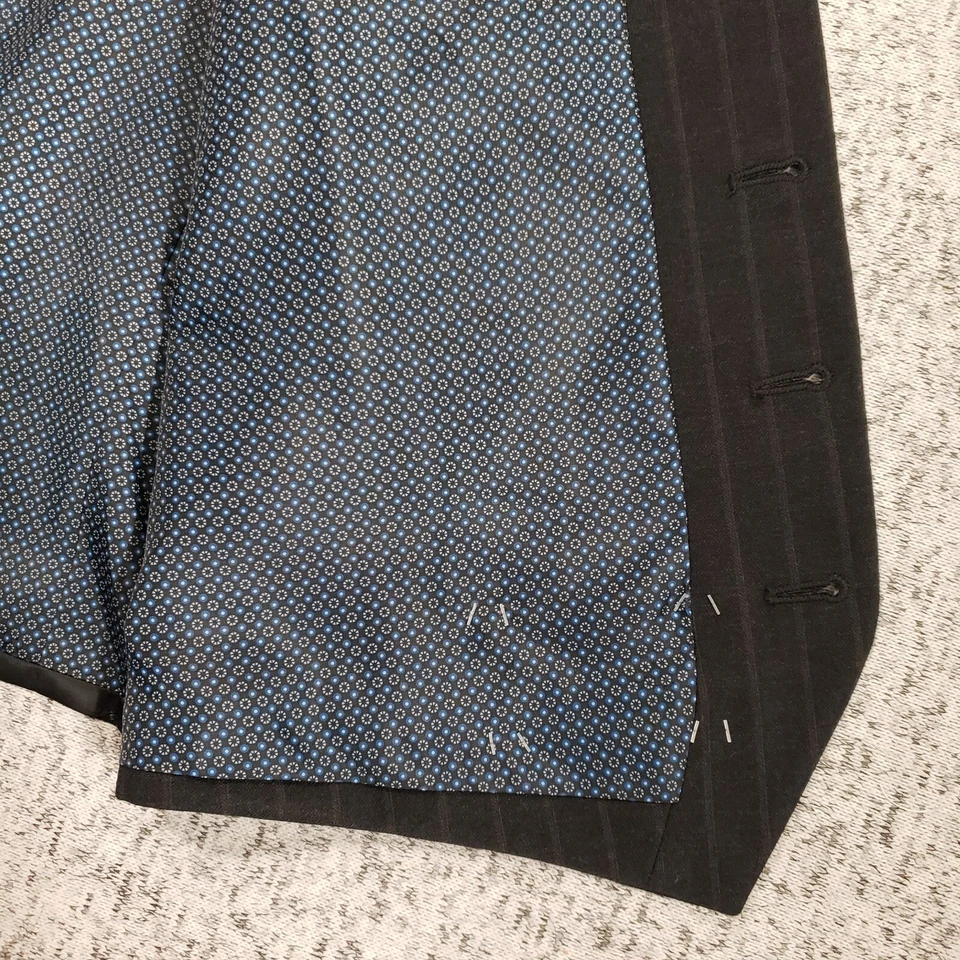 NWT Lauren Ralph Lauren Hitchcock Vest Mens M Charcoal Gray Brown Classic Fit - Image 4 of 4