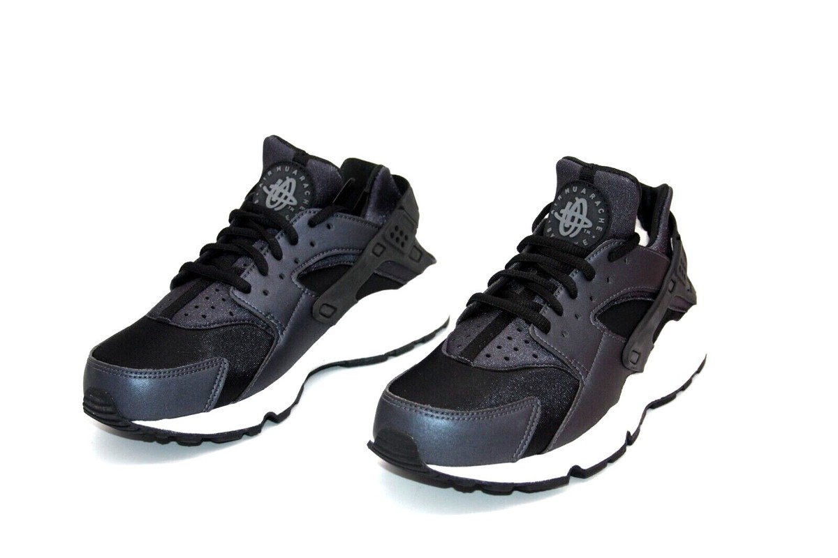 Nike Women's Air Huarache Run SE 859429-001 metallic hematite/black-dark  grey