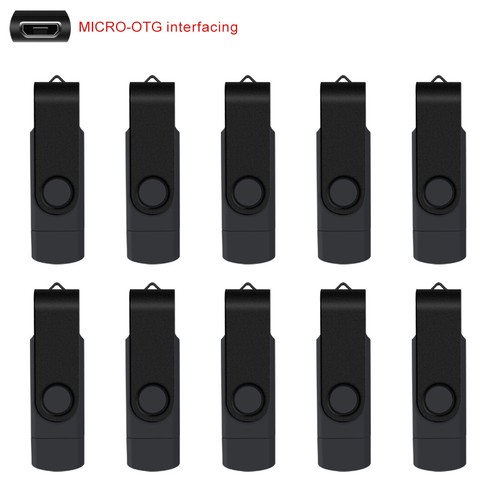 Wholesale 1GB Micro USB Flash Drives Bulk 10 Pack Memory Stick Storage lot - Photo 9/12
