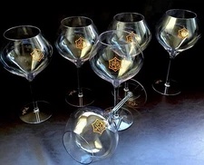 VEUVE CLICQUOT RICH POLYCARBONATE XL CHAMPAGNE FLUTES HOT TUB X 4  UNBOXED