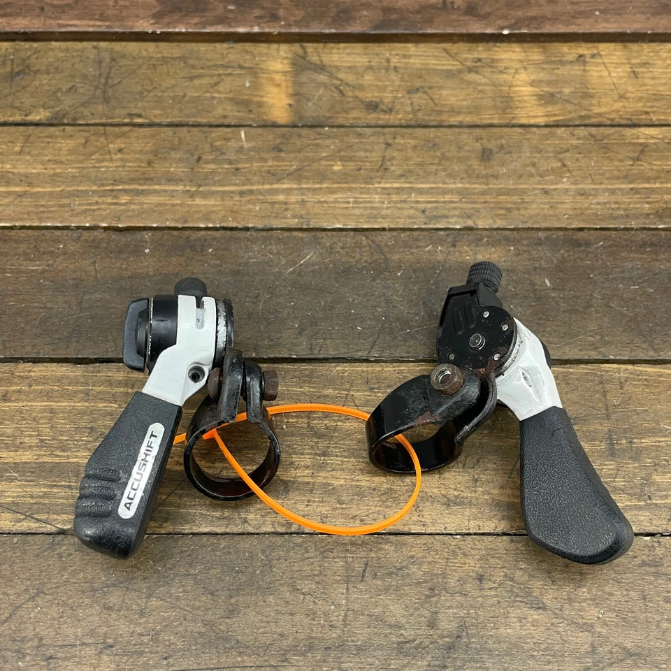 Винтажный рычаг переключения передач Suntour Accushift 6s белый GT Avalanche для горного велосипеда 6 - Изображение 2 из 4