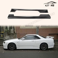 Side Skirt For Nissan Skyline R34 Gtt Esb Style Fiber Glass