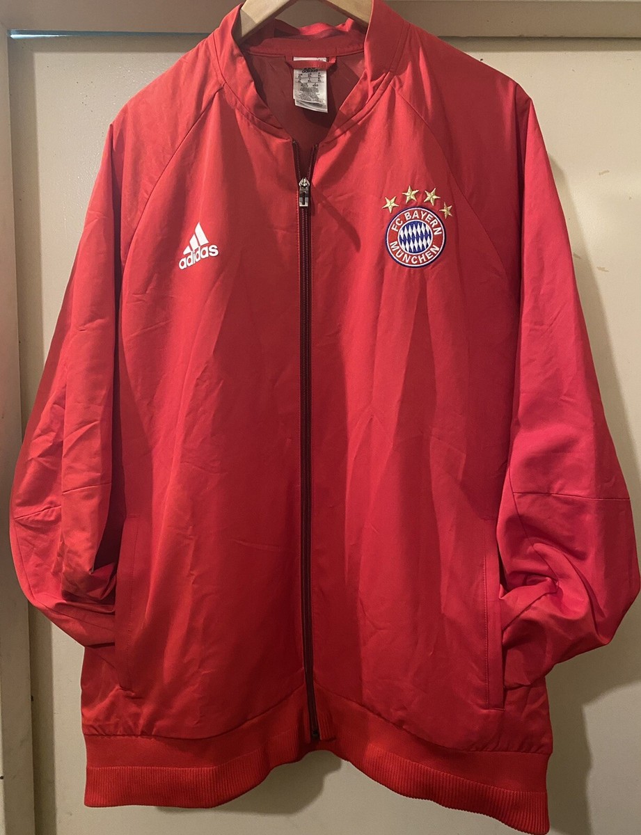 adidas FC Bayern München ジャケット レッド adidas Men's FC Bayern Munich 2024/25 Originals Jacket Red