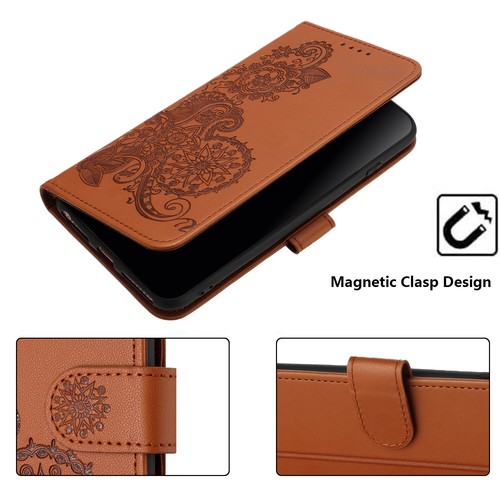 Fr iPhone 16 15 14 13 12 11 Pro Max 8 Plus Leather Wallet Case Flip Magnet Cover - Picture 66 of 109