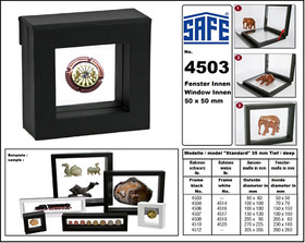Floating Frame Minifigures Lego SAFE 4508 Dimensions Internal 265x60 External 295x95x35mm