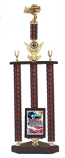 BEST OF SHOW CAR SHOW TROPHY LARGE 35 INCHES TALL YOUR COLOR/FIGURE CHOICE ^