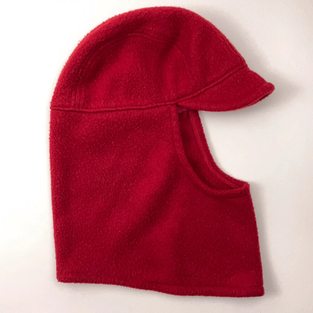 Retro Red Fleece Winter Hood Ski Mask With Brim
Opens in a new window or tab