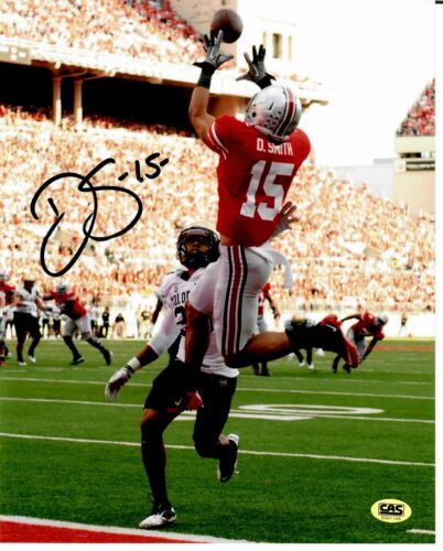 "New York Jets" Devin Smith Signed 8X10 Color Photo CAS COA - Picture 1 of 2