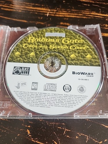 Baldur's Gate Tales of the Sword Coast (PC, 1999) Windows 95/98 Tested Works - Picture 5 of 6