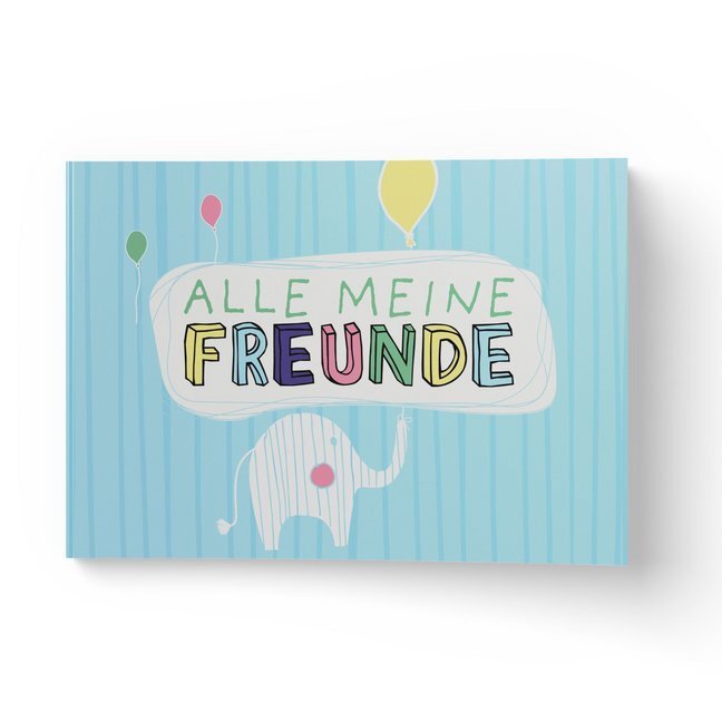 Alle Meine Freunde | Hochwertiges Freundebuch Für Mädchen Und Jungen