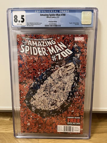 Amazing Spider-Man 700 - CGC 8.5 WP - Marvel Key, Super Rare Newsstand Variant