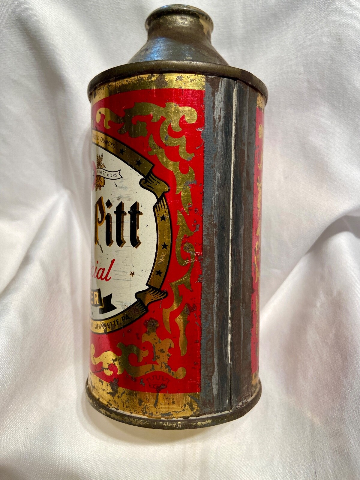 CONE TOP BEER CAN EMPTY FORT PITT SPECIAL 16311 PA. eBay