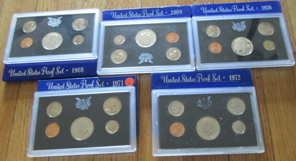 1968 - 1998 Proof Set U.S. Mint 31 Proof Set San Francisco Mint COA Most sold - Image 2 of 4