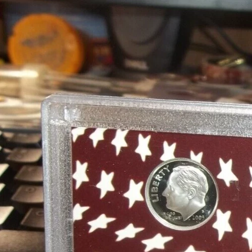 2005 S Roosevelt Dime Proof 90% Silver