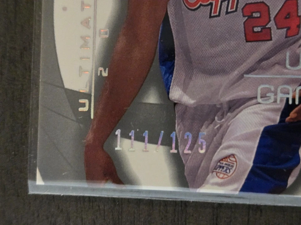 2002-03 Upper Deck Ultimate Collection Game Jerseys Silver /125 Andre Miller #AM - Image 2 of 3