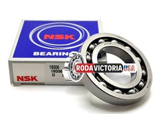 NSK 16006 C3 DEEP GROOVE BALL BEARING, OPEN, NO SEALS 30x55x9mm