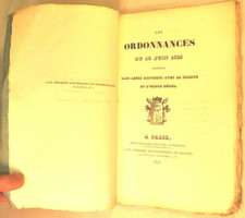 ORDONNANCES DU 16 JUIN 1828