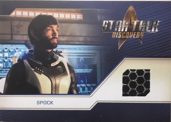 Spock Data Card RC20 Relic Card for Spock, Star Trek Discovery Season Two | eBay