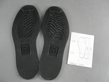 FRYE REPLACEMENT RUBBER BOOT SHOE REPAIR SOLE 🥾 SIZE 9 BLACK SPM-66 COBBLER NEW