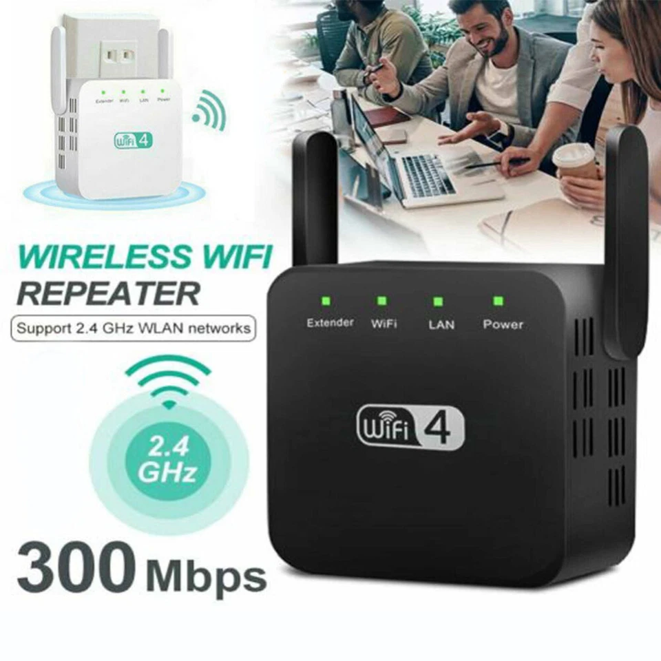 Dual-Band Wifi Extender Repeater Wireless Router Range Network Signal Booster - Image 2 of 4