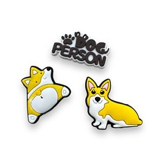 Corgi Shoe Charm Compatible Accessories Keychains