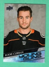 (1) KODIE CURRAN 2020-21 UPPER DECK # 708 YOUNG GUNS ROOKIE (F8133)