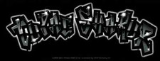 Sticker - Tupac Shakur 2Pac Graffiti Logo Gangster Rap Hip Hop Music Decal 15857