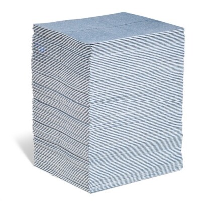 15 in. x 19 in. Blue Absorb Mat Pad (10 NPGBLU101 Brand New!