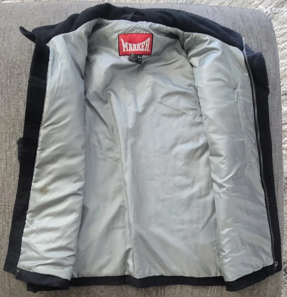 Marker San Francisco 49ers Ski Classic Nylon Black Vest 2002 Olympics Size M - Image 4 of 4