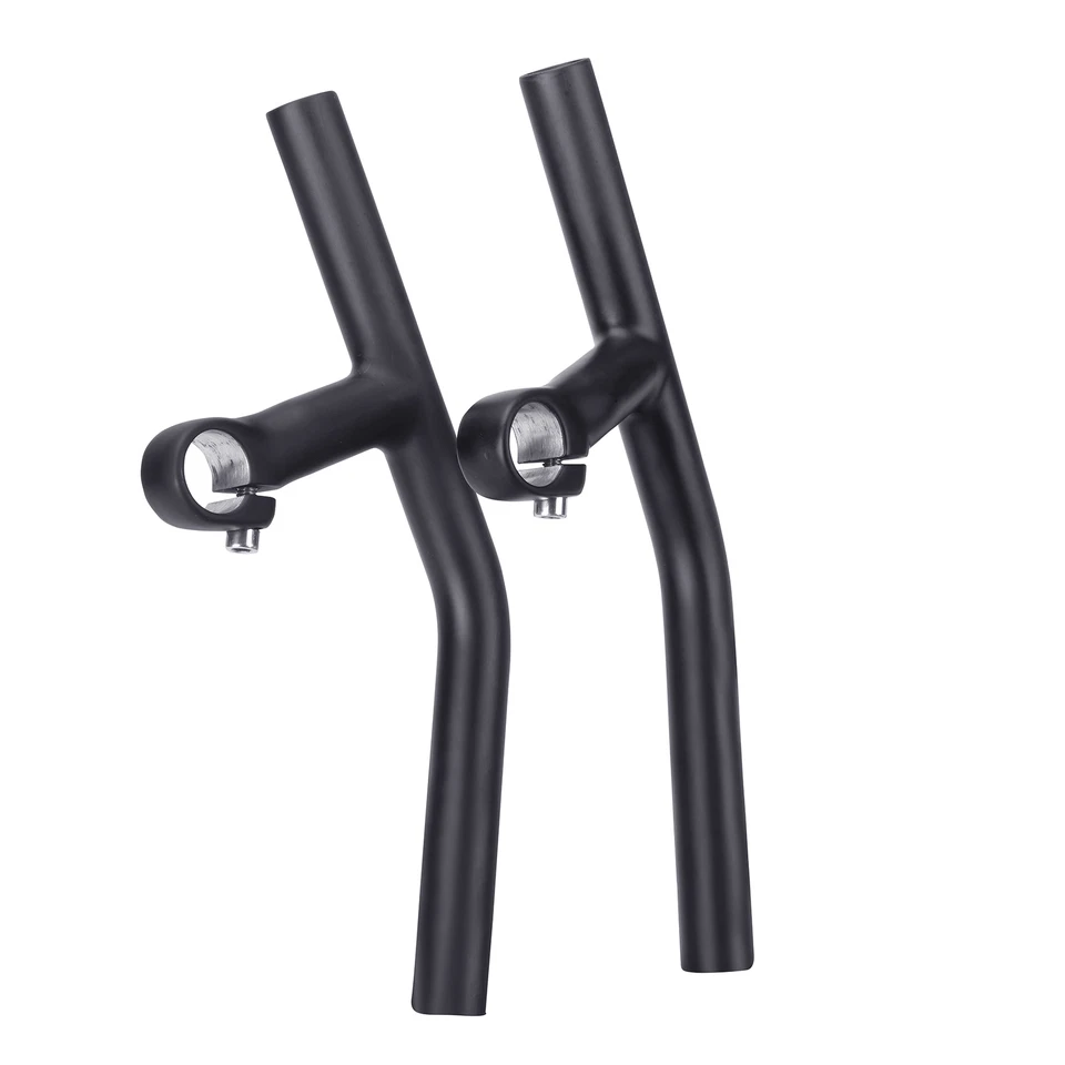 Carbon Fiber Mountain Bike Rest Handlebar BMX Bicycle Bullhorn Bar Ends Rod - Image 3 of 4