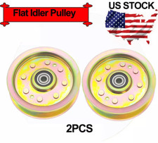 2 Idler Pulley Deck Kit For Craftsman LT2000 LT1500 LT2500 PYT9000 ZTL7000