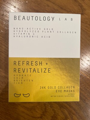 BEAUTOLOGY LAB 24K Gold Collagen Eye Masks 10 Pairs