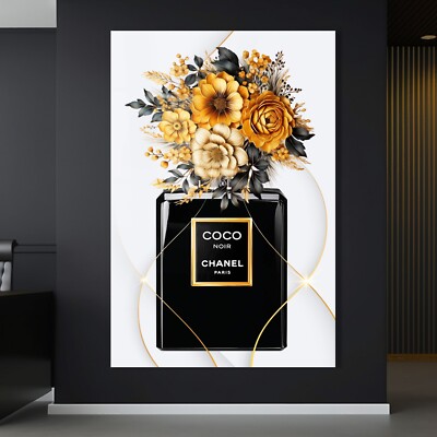 WANDBILD XXL COCO PARFUM LIFESTYLE ,KUNST ACRYLGLAS , LEINWAND ,POSTER HOME DEKO