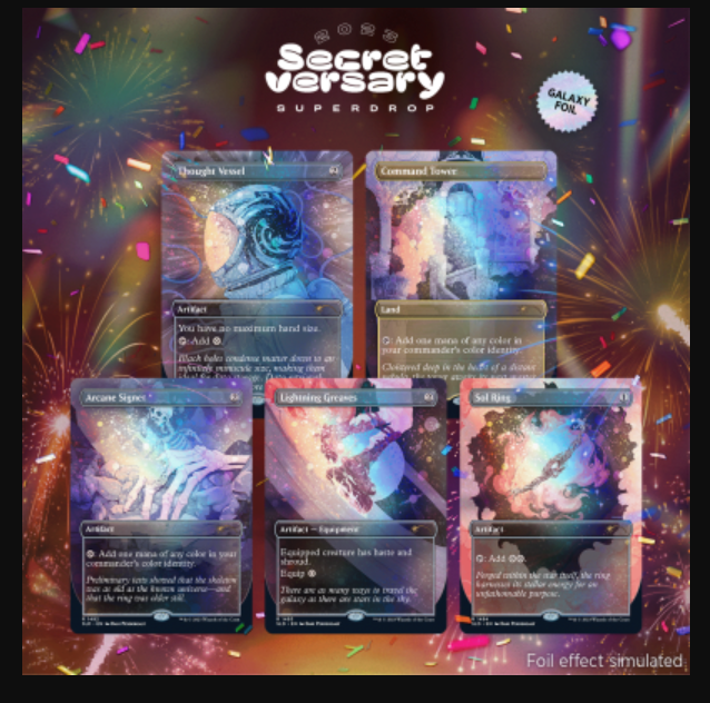 Through the Wormhole MTG SLD Secret Lair Drop Magic the Through the Wormhole MTG SLD Secret Lair Drop Magic the