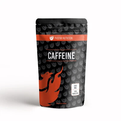 Caffeine Tablets 200mg - Pre Workout