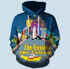 The Beatles 3D Hoodie All Over Print Aparel Hoodie 3d TMB6546