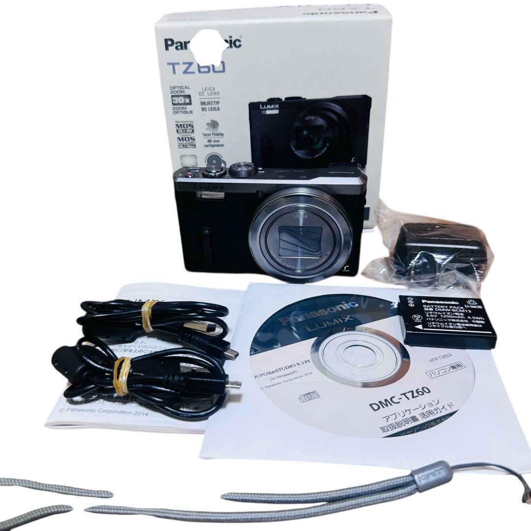 Panasonic Lumix DMC-TZ60 Camera with Box LCD Issue Used | eBay