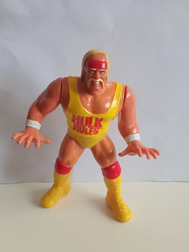 WWE WWF Hasbro Wrestling Figure Toy Hulk Hogan...