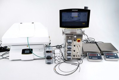 Sartorius Biostat RM 20/50 Basic L Rocking Bioreactor 2x Feeding Pump 2x Balance