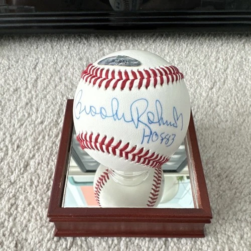 Brooks Robinson Autographed Baseball Baltimore Orioles Original auto authentic