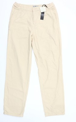Beige Herrenhose UK Größe L TU Regular Fit Chino