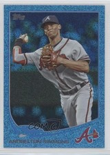 2013 Topps Wrapper Redemption Blue Slate Andrelton Simmons #581 0l2