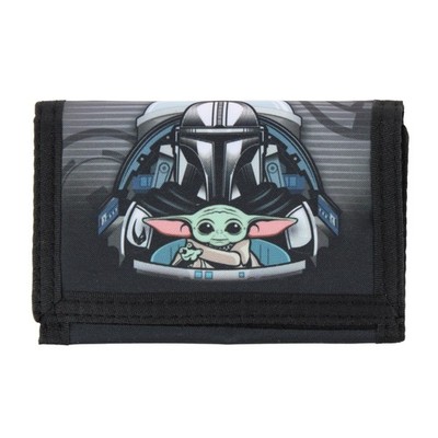 Textiel Trade Disney's Kid's Mandalorian & Grogu Tri-Fold Wallet