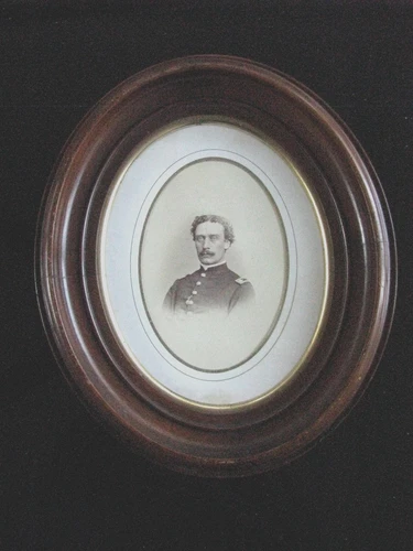CIVIL WAR UNION INFANTRY ARMY FRAMED PHOTO COLONEL JOHN MCLEAN HILDT