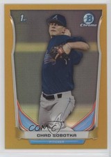 2014 Bowman Draft Chrome Gold Refractor 38/50 Chad Sobotka #CDP87 4kh