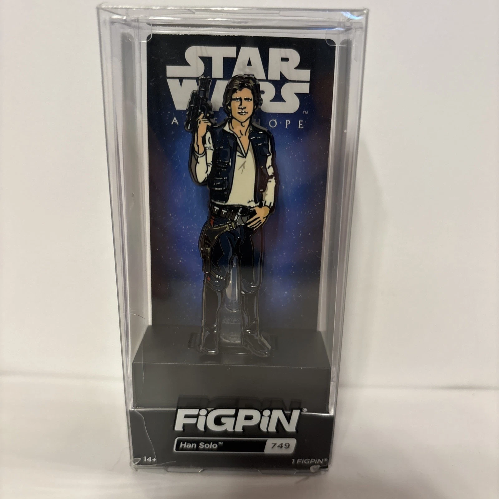 Disney Pin FiGPiN Han Solo Star Wars 749 NIB