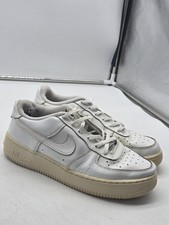 Nike Air Force 1 Low Shoes Youth Size 6.5Y White Leather Classic 314192-117